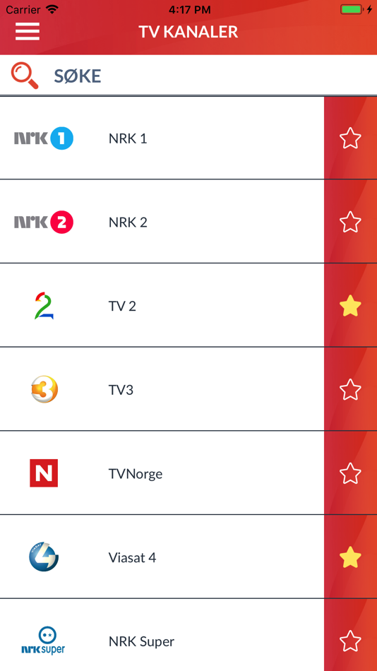 Norske TV-guide (NO) - 1.8 - (iOS)