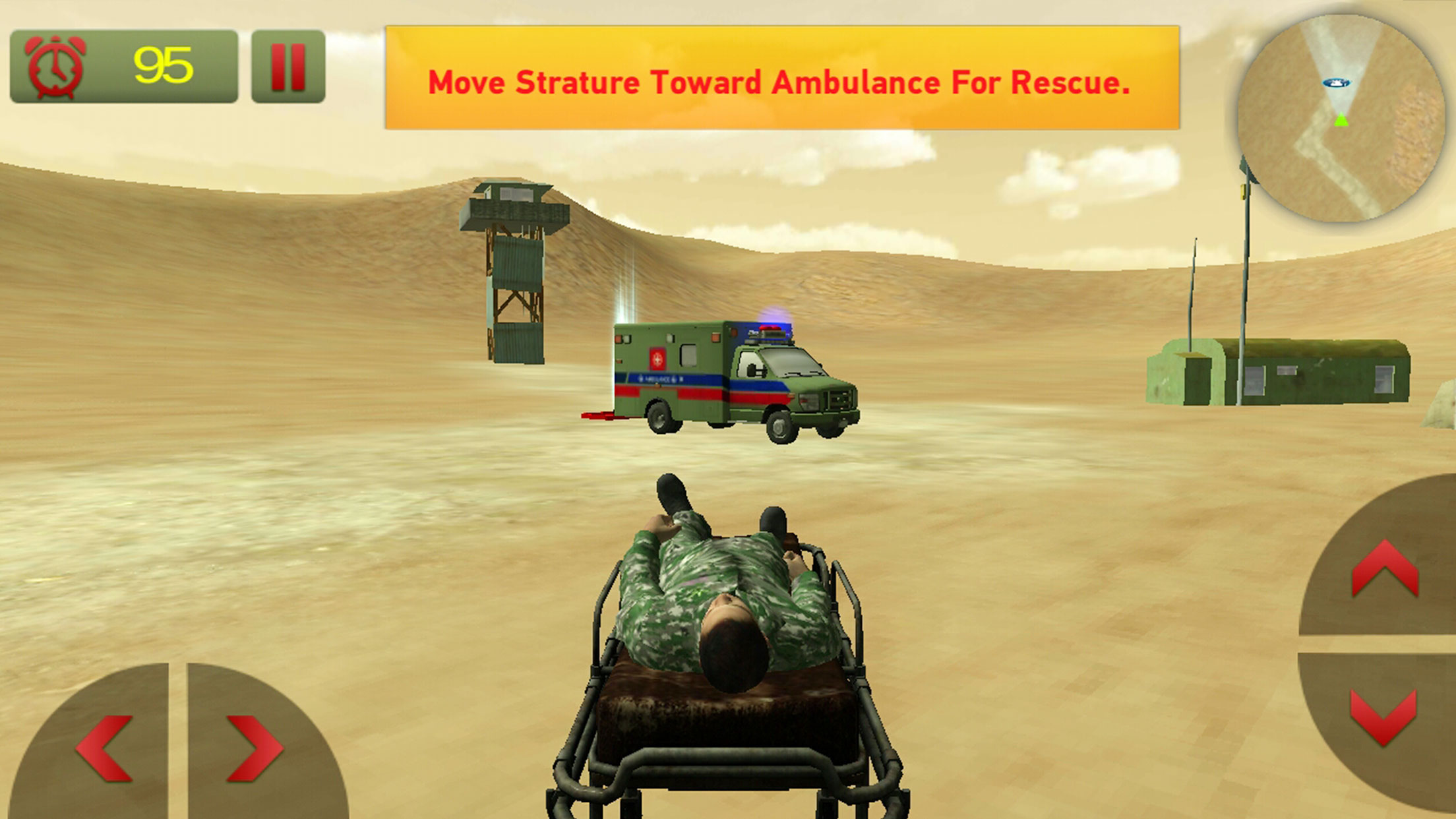 US Army Ambulance Rescue Game