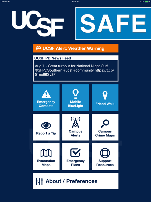 Screenshot #4 pour UCSF Safe