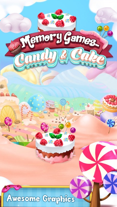 Memory Game : Cake and Candy screenshot 4