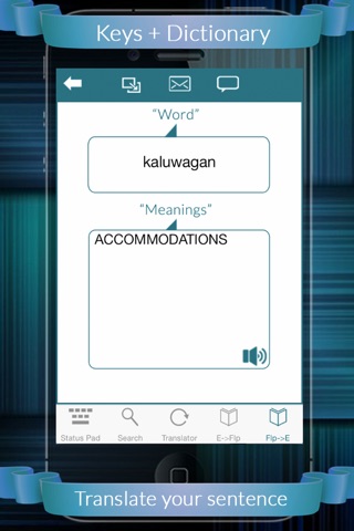 Filipino Eng Dictionary + Keys screenshot 4