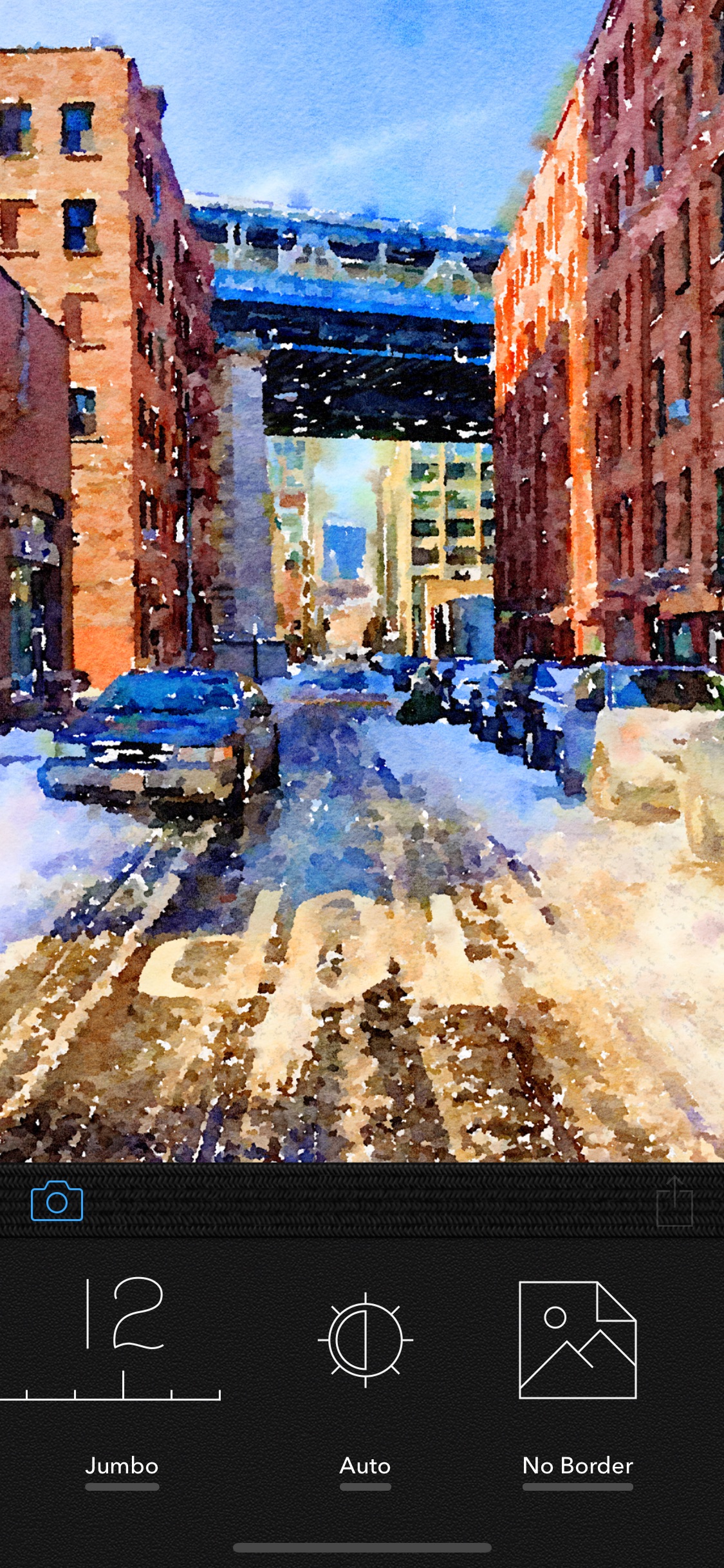 Screenshot do app Waterlogue