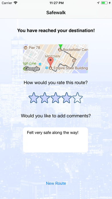 NYC Safewalk screenshot 4