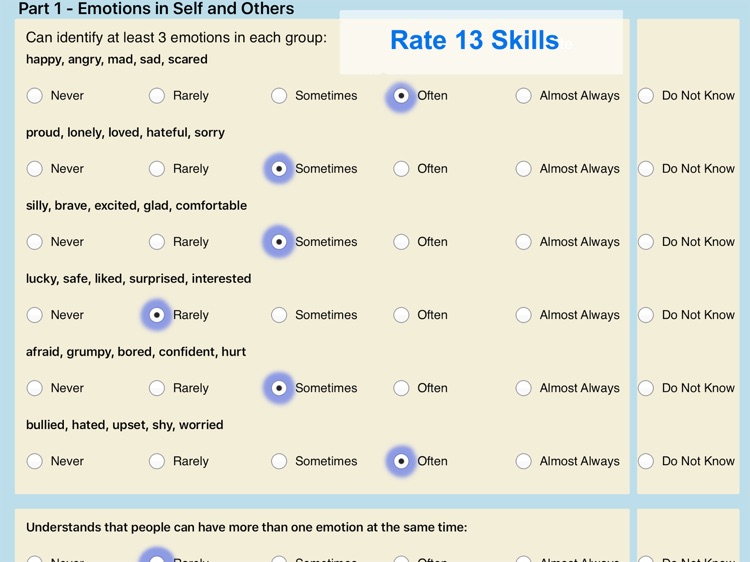 Pepi Assessment- Social Skills screenshot-3