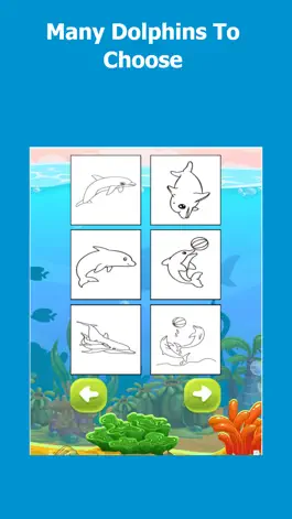 Game screenshot Coloring Dolphin Game apk