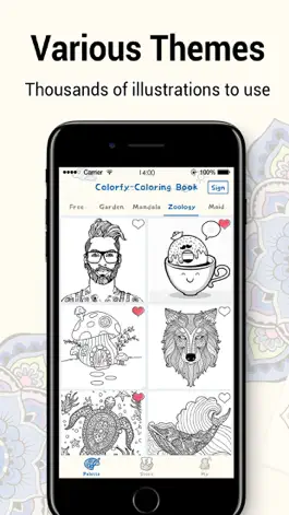 Game screenshot Color Artist: Coloring Book apk
