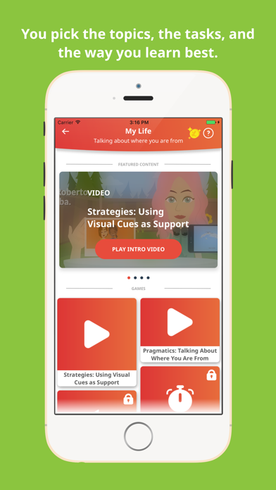 LingroToGo iPhone screenshot 2 - Education app