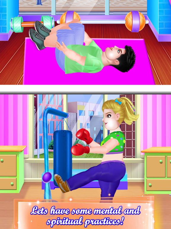 Fitness Girl Secret Love Story iPad screenshot