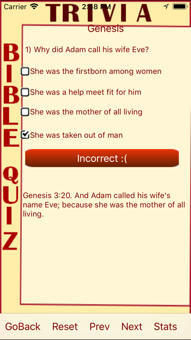 Trivia Bible Quizのおすすめ画像3