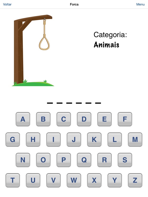 Forca para iPad - Baixe já