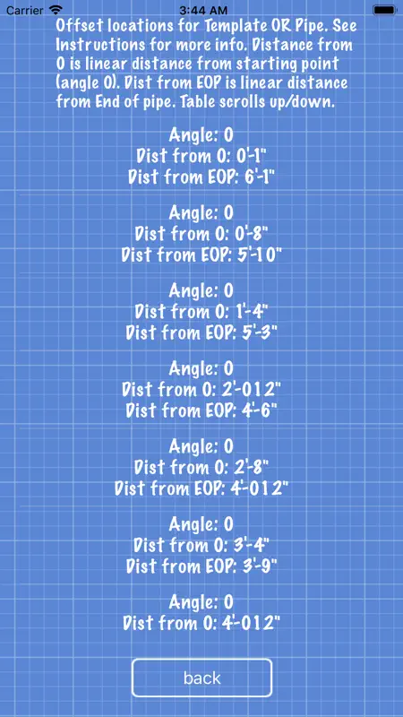 Piping Base Elbow Layout Calc screenshot 4 of 8