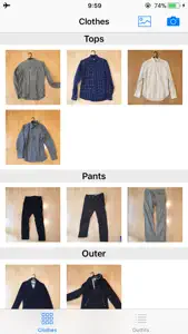 SimpleCloset screenshot #1 for iPhone