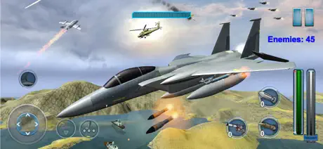 F35 Jet Fighter Dogfight Chase