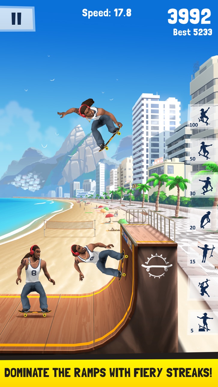 Flip Skater Hack screenshot 2 - iOS game interface