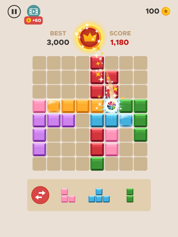 Block Puzzle Blast!!のおすすめ画像1