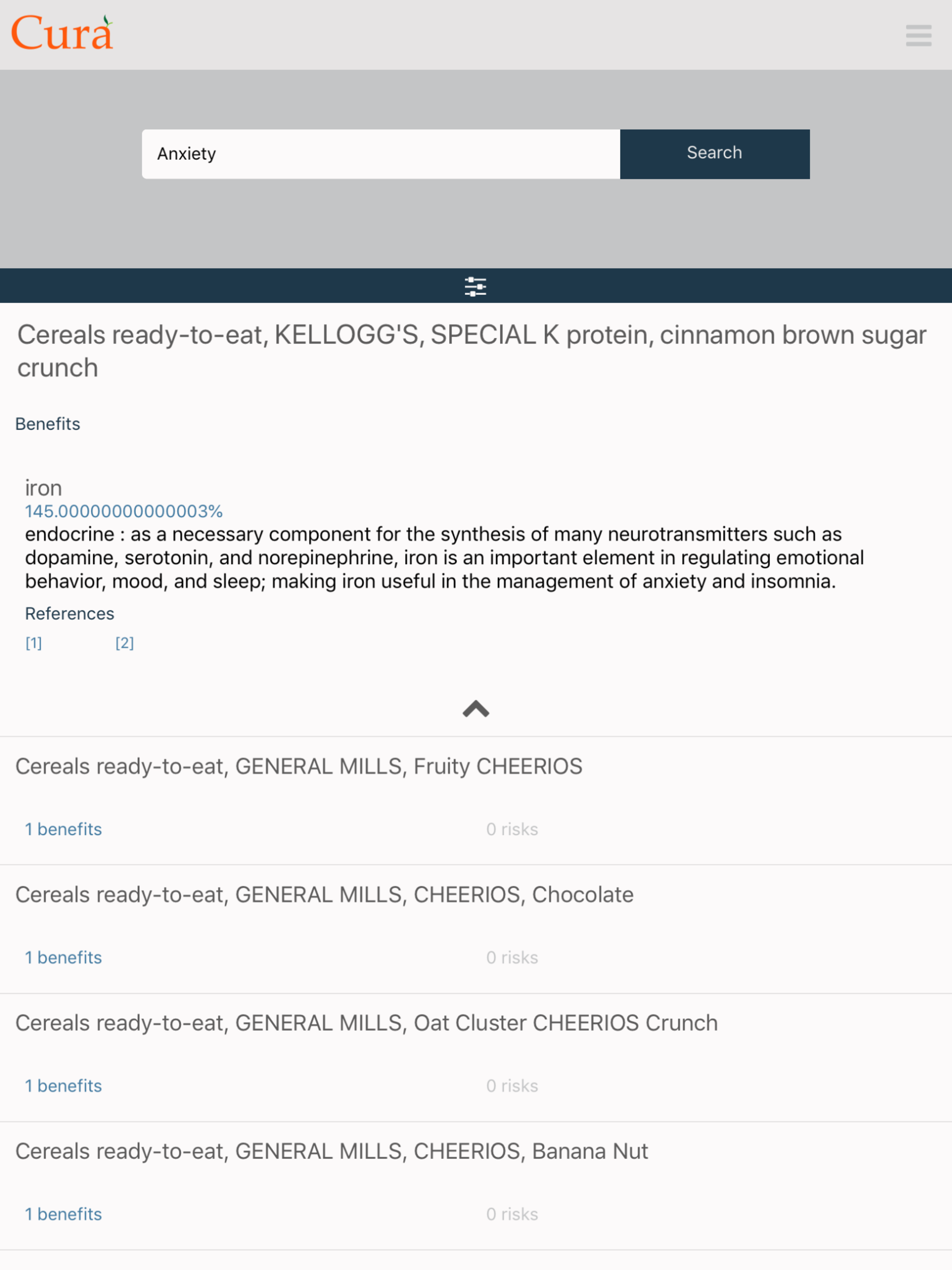 Cura, Food as Medicine screenshot 7