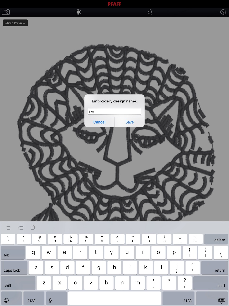 iPad screenshot