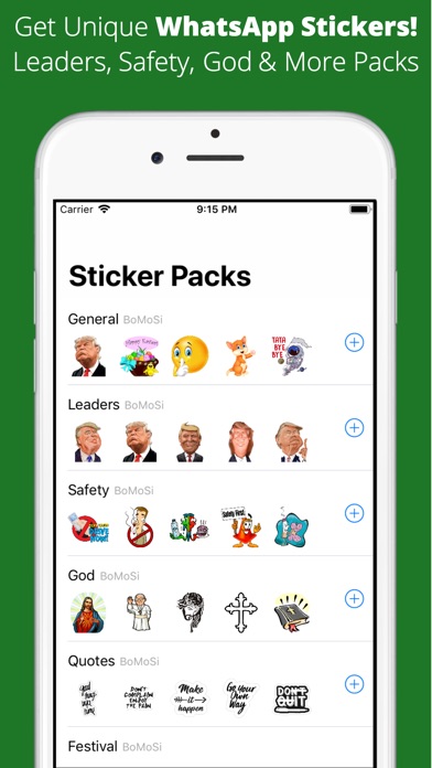 WhatStickers - Stickers Screenshot 1