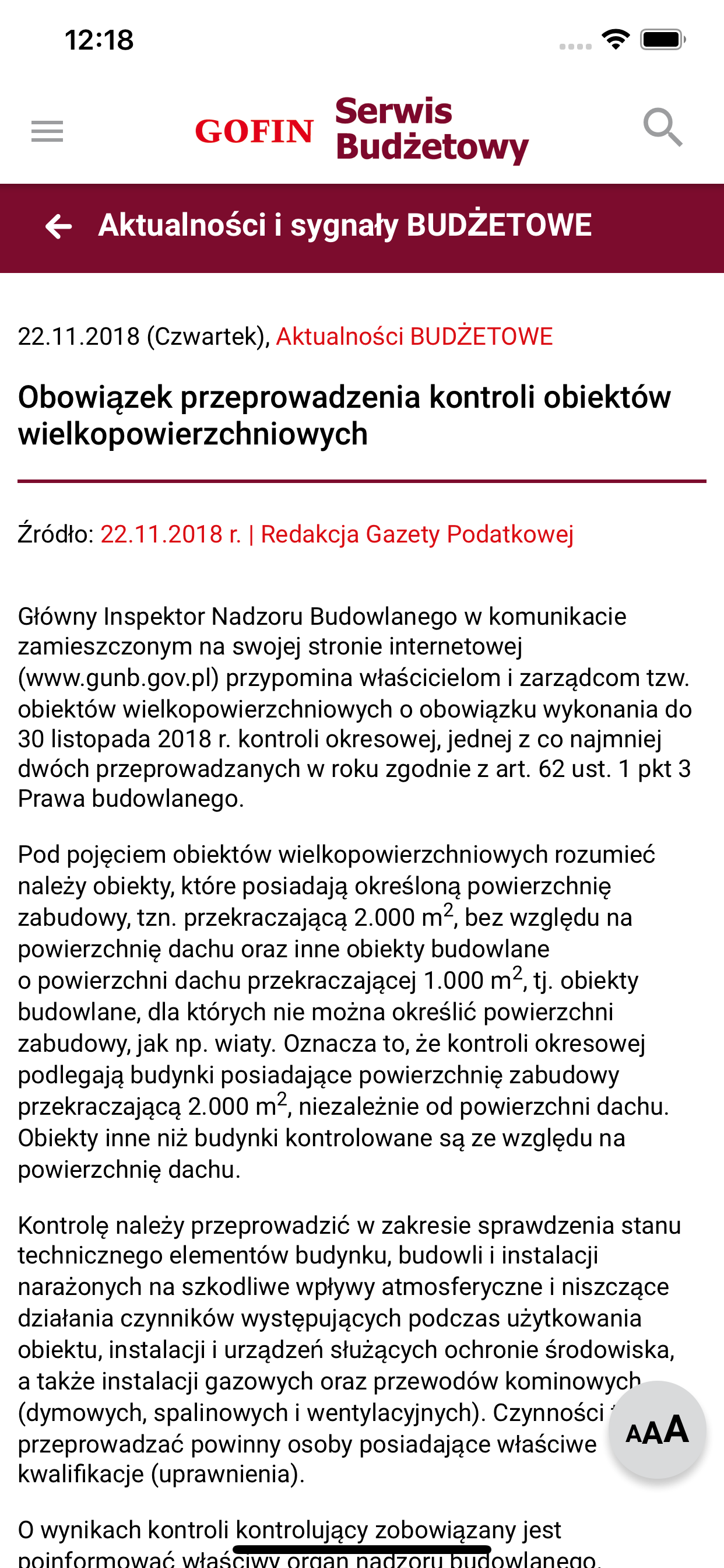 GOFIN Serwis Budżetowy screenshot 3
