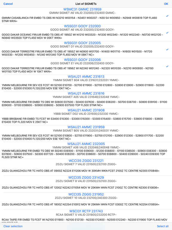 Screenshot #4 pour SigmetViewer