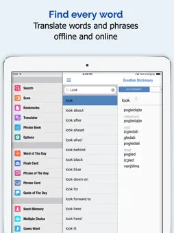 Croatian Dictionary Elite screenshot 6