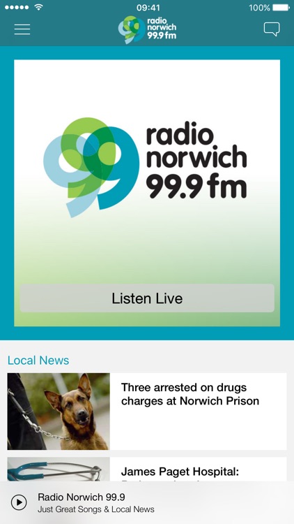 Radio Norwich 99.9 Live Player