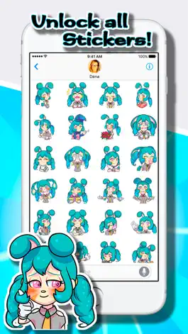 Game screenshot Love Stickers: Pretty Bonnie apk