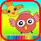The  Bird coloring Free and easy for kids