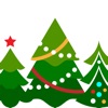 Christmas Tree Party Sticker