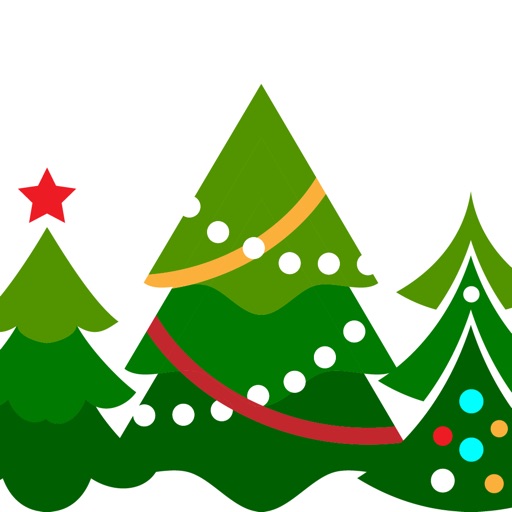 Christmas Tree Party Sticker icon