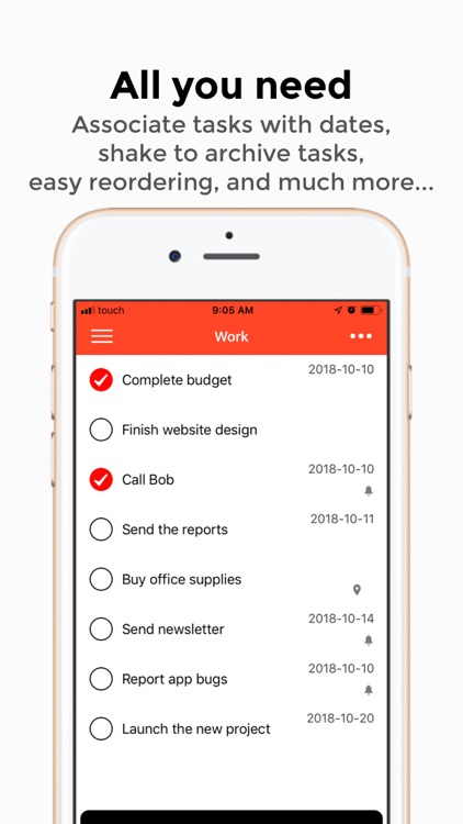 Rocket Todo screenshot-3