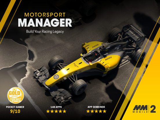 Motorsport Manager Mobile 2 iPad app afbeelding 1