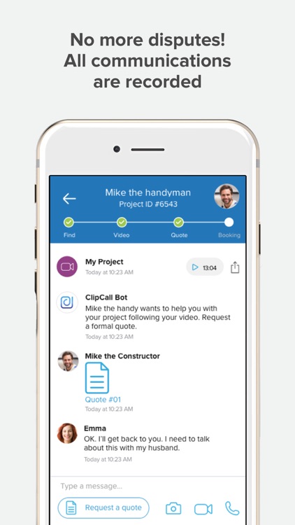 ClipCall - No-Hassle Home Care screenshot-3