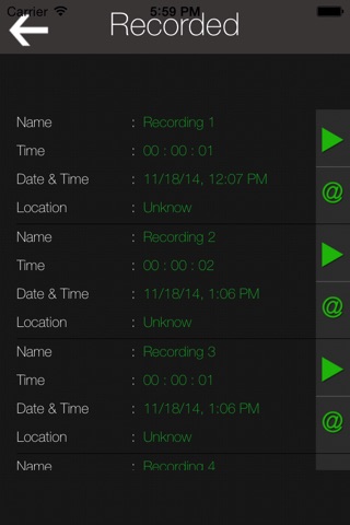 iRecording Professional screenshot 3