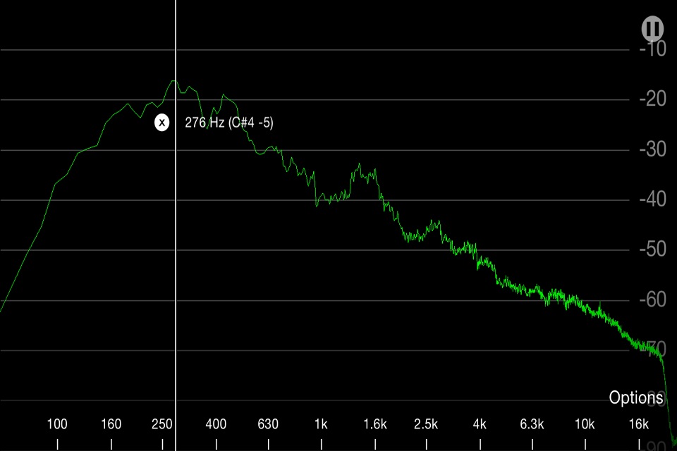 Spectrogram Pro (with super-smooth 60Hz update) screenshot 2