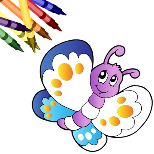 Kids Coloring Book! iOS App