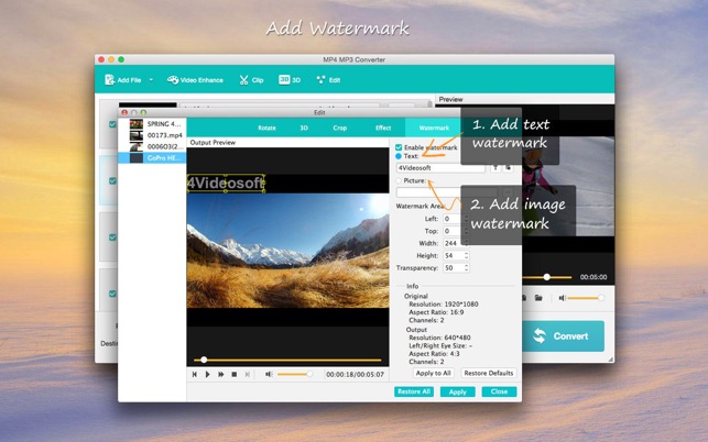 4Video MP4 MP3 Converter(圖5)-速報App