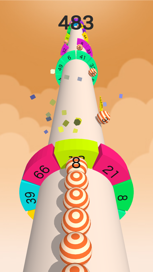 #1. Helix Snake vs Twisty Block 3D (iOS) 由: 光耀 宁
