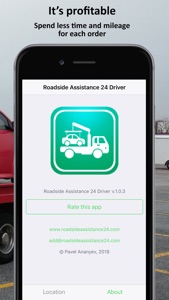 Roadside Assistance 24 Driver screenshot #3 for iPhone