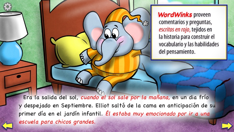 El León y el Ratón con WordWinks