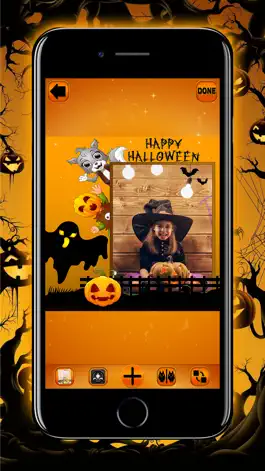 Game screenshot Halloween Photo Frame Editor hack