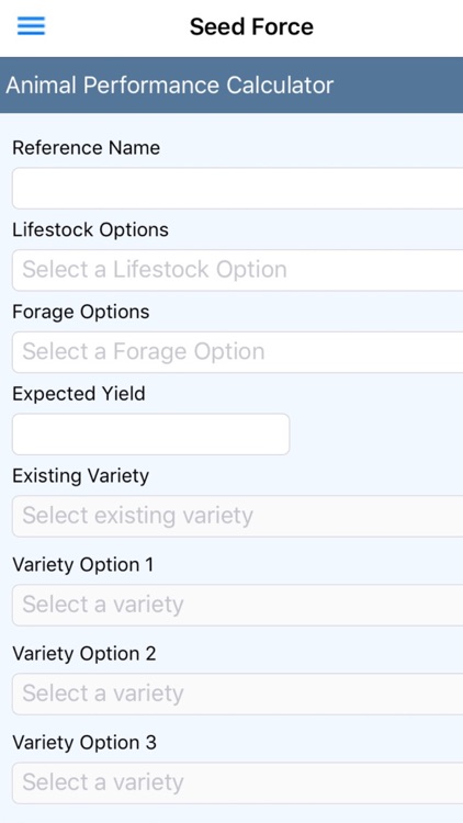 Animal Performance Calculator