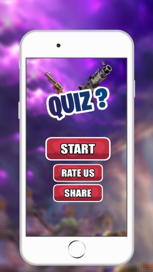 Quiz for Fortnit - Gun