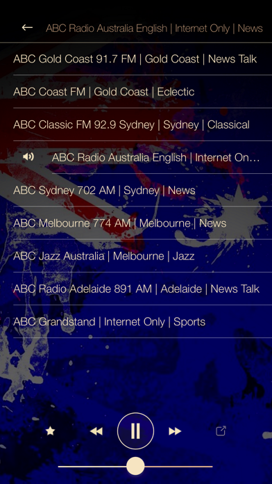 Screenshot #2 pour Australia Music Radio ONLINE