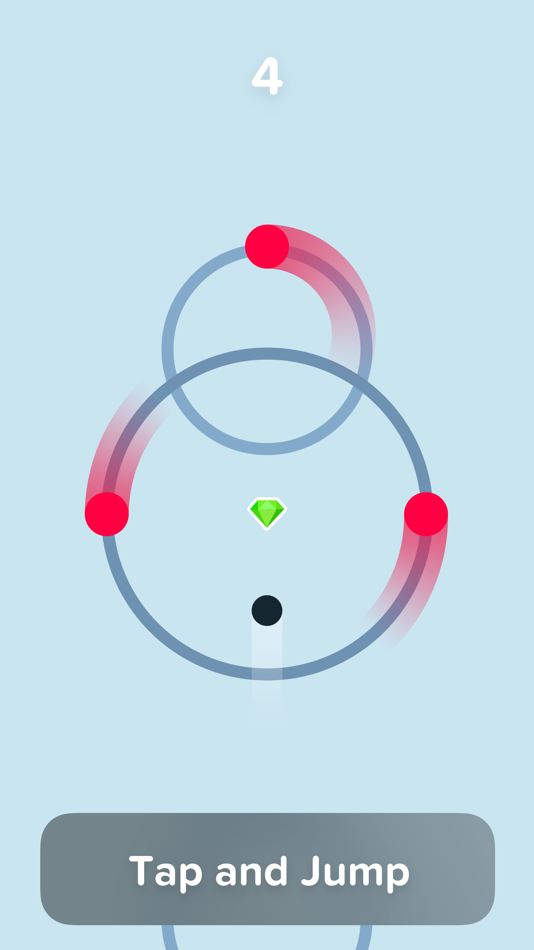 Circle Jumps: Through the Dots - 1.0 - (iOS)