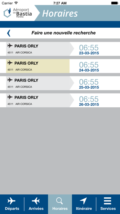 Screenshot #3 pour Aéroport Bastia