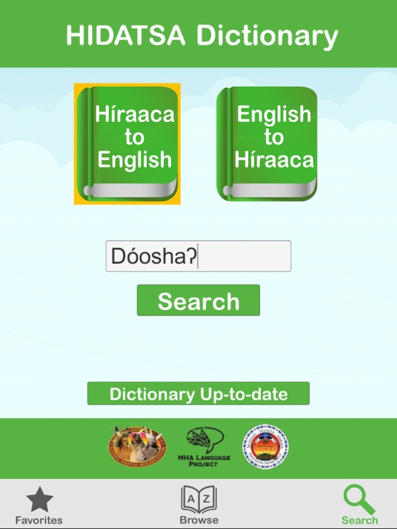 Screenshot #4 pour Hidatsa Dictionary
