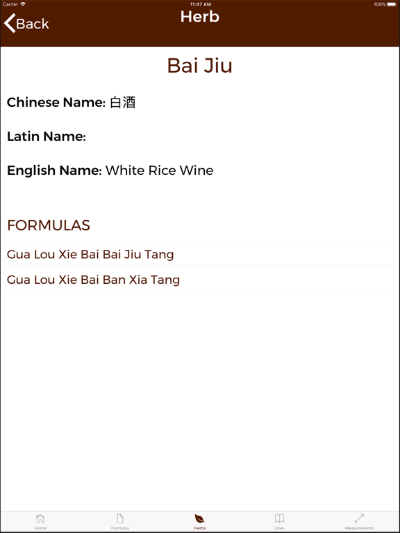 Chinese Medicine Classics iPad screenshot