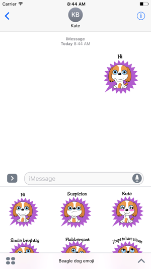 Beagle dog emoji & stickers(圖1)-速報App