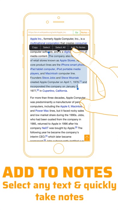 Split Screen Notes: Multitask With Browser & Notes screenshot 2